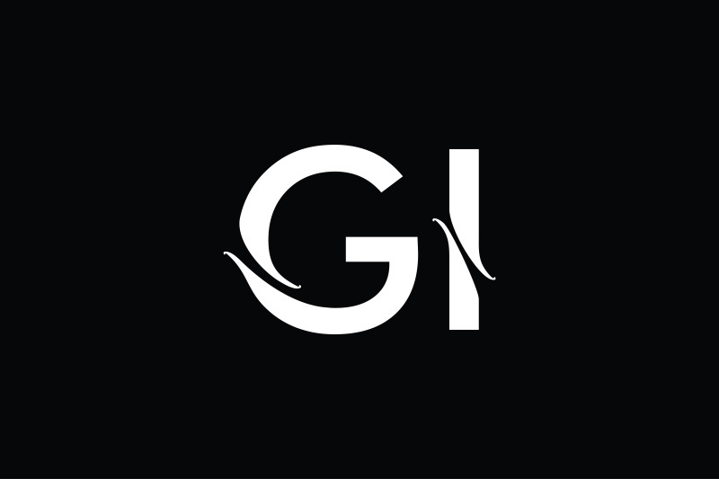 gi-monogram-logo-design