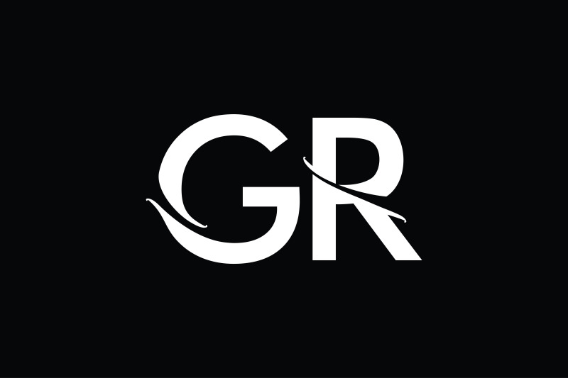 gr-monogram-logo-design