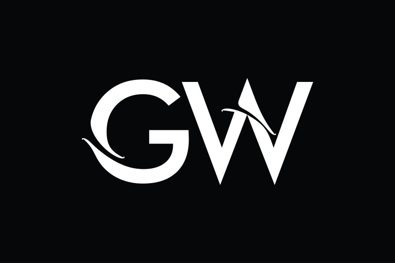 gw-monogram-logo-design
