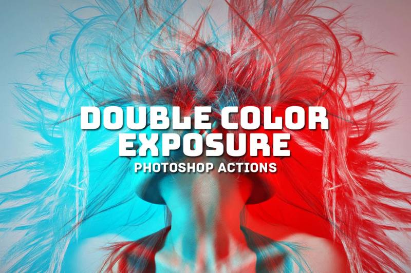 double-color-exposure-actions