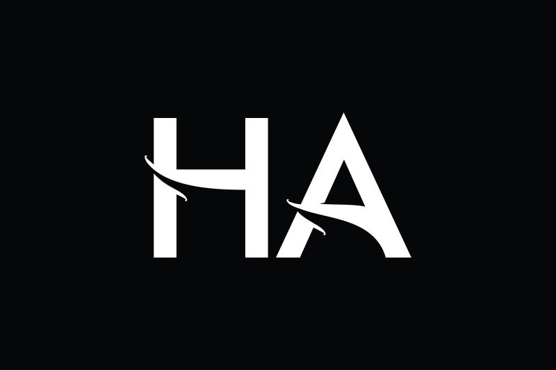 ha-monogram-logo-design