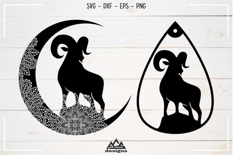ibex-mountain-goat-svg-design