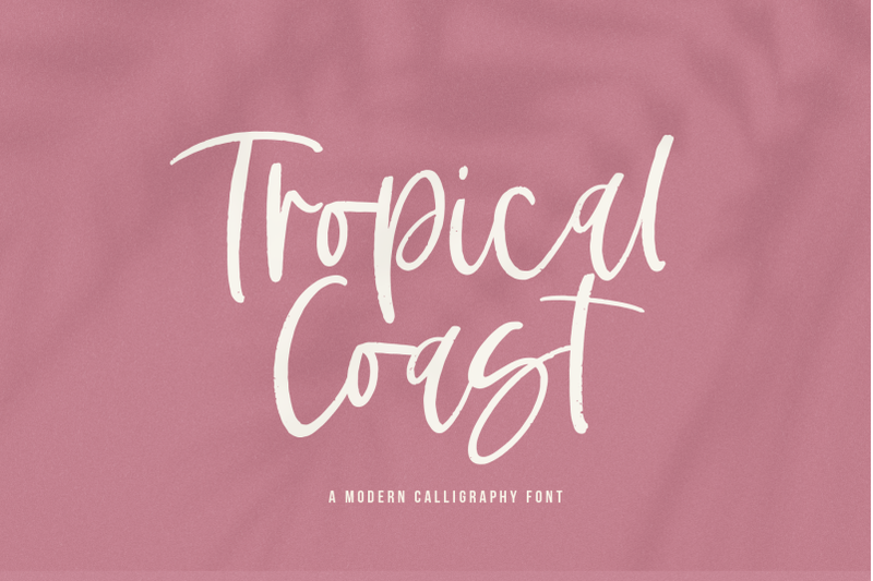 tropical-coast-modern-handwritten-font