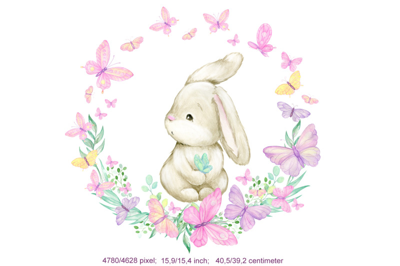 watercolor-easter-bunny-butterfly-egg-clipart-hand-painted-spring-h