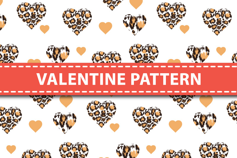 leopard-skin-heart-pattern-design