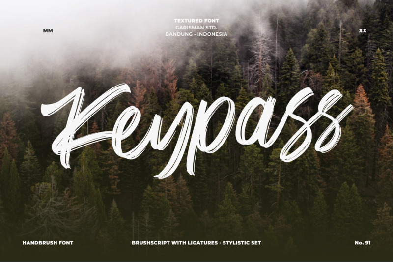keypass-handbrush-font