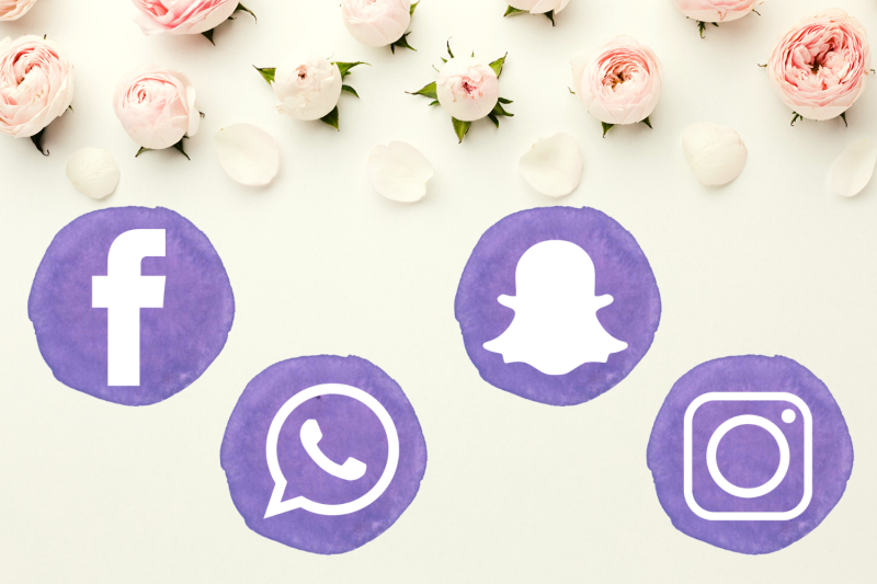20-light-purple-social-media-icons
