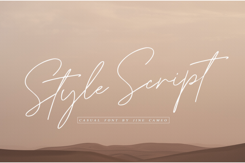 style-script-casual-font