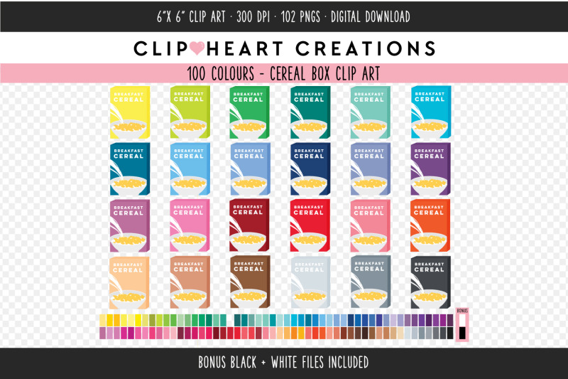 cereal-box-clipart-100-colours