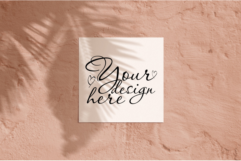 square-modern-mockup-with-palm-shadows-on-coral-background