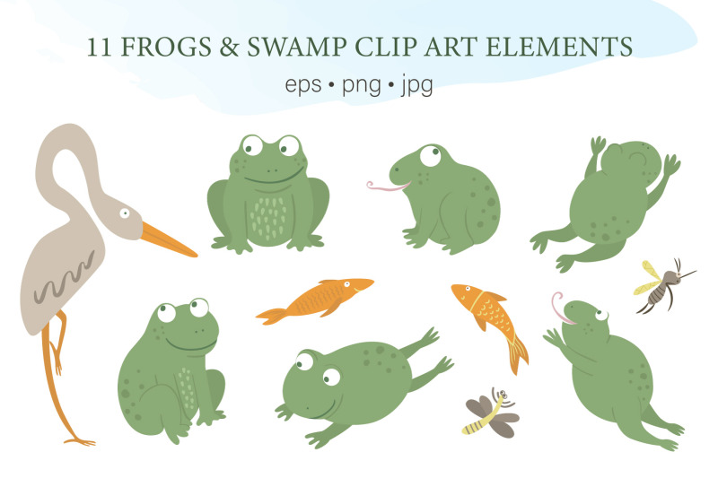 funny-frogs-and-swamp-elements