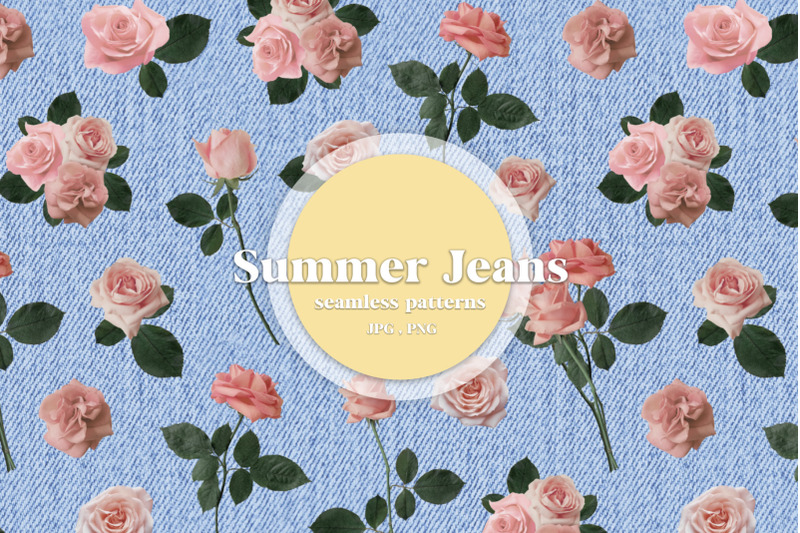 summer-jeans-seamless-patterns