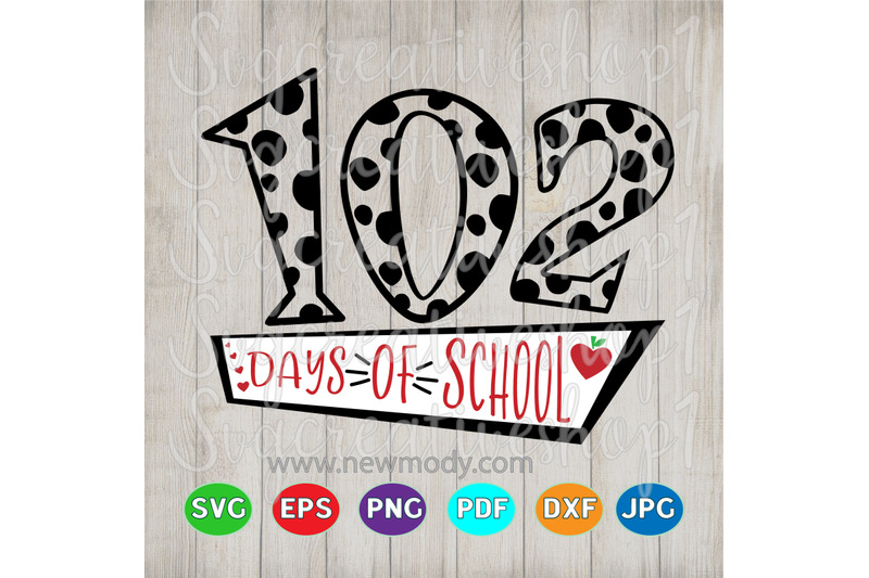 102nd-day-of-school-svg