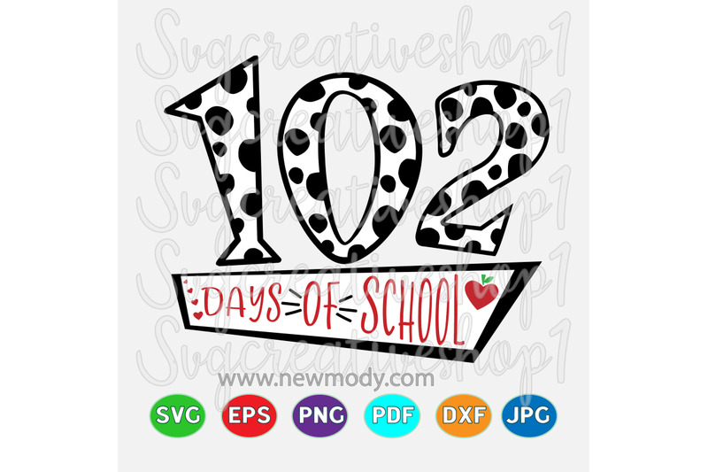 102nd-day-of-school-svg