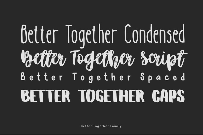 Better Together Family By Katsia Jazwinska Thehungryjpeg Com