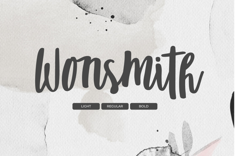 wonsmith-script-font-trio