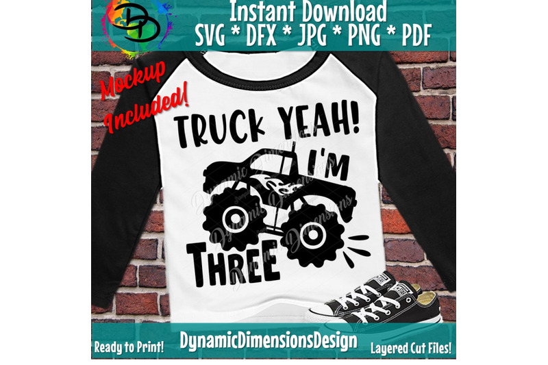 Free Free 322 Truck Yeah Im 3 Svg SVG PNG EPS DXF File