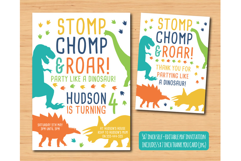 dinosaur-invitation-dinosaur-invite-dinosaur-birthday-party