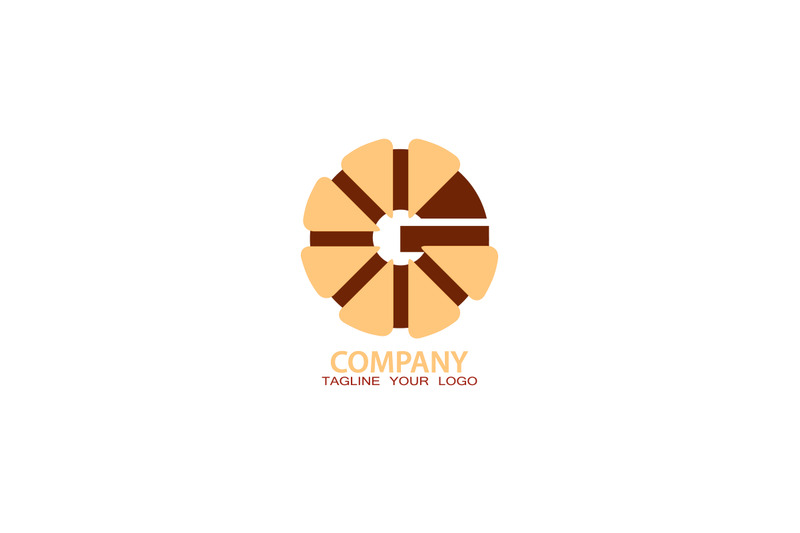 illustration-of-company-logo-design-with-simple-g-color-illustrations