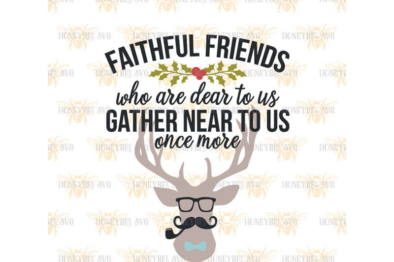 faithful-friends-hipster-deer