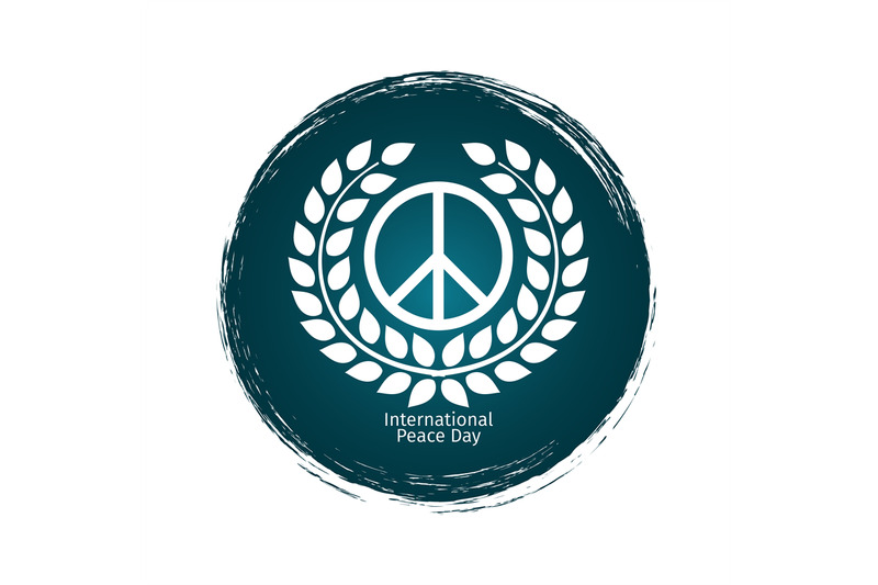 peace-day-emblem-with-grunge