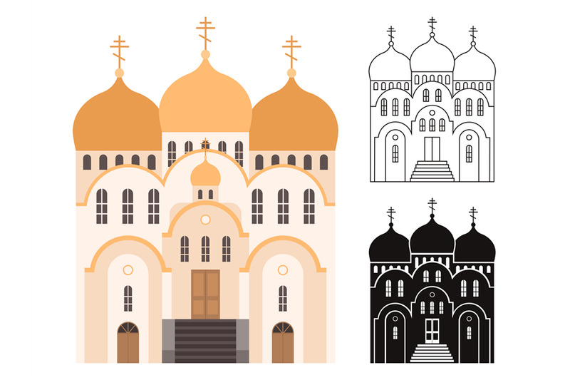 line-and-flat-church-buildings