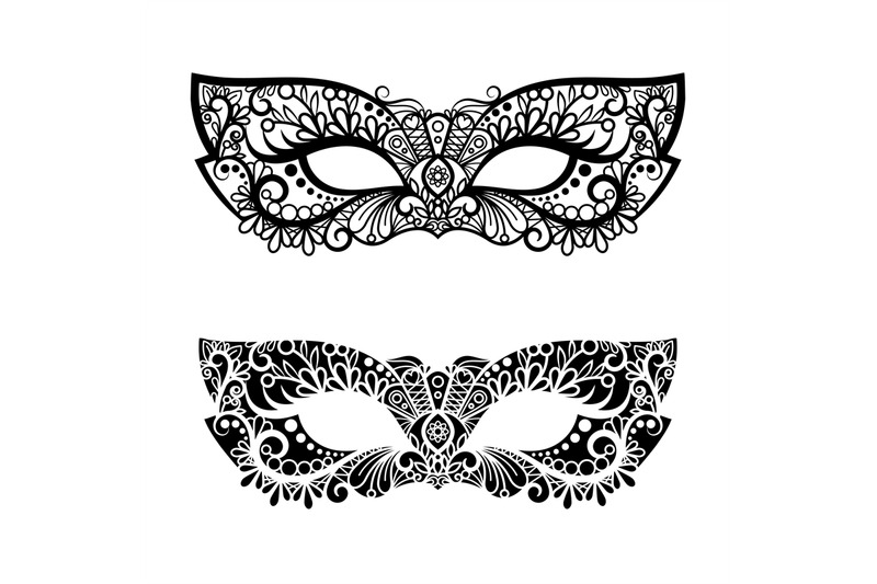 decorative-carnival-masks-vector-illustration-isolated-on-white