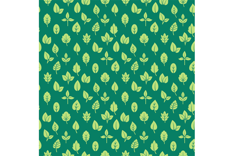 green-leaves-seamless-pattern