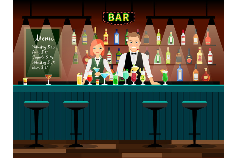 male-and-female-bartenders