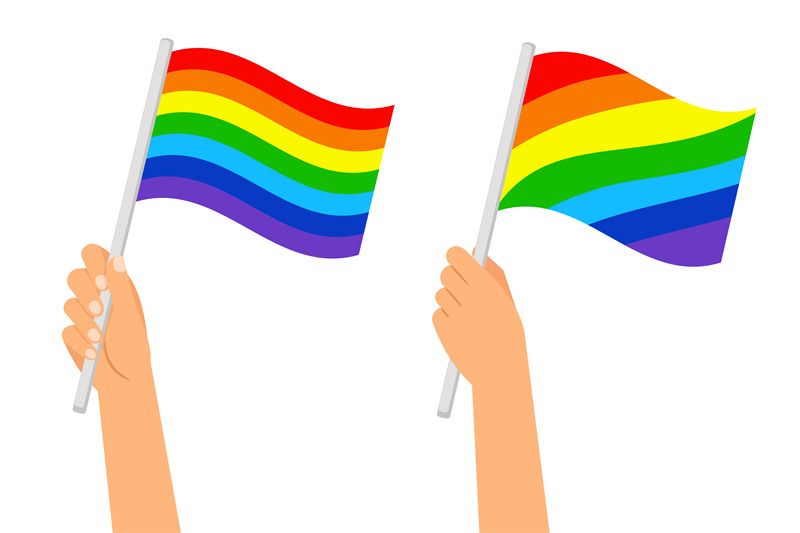 rainbow-flag-in-hand