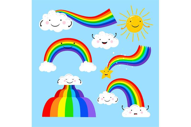 rainbows-and-clouds-elements