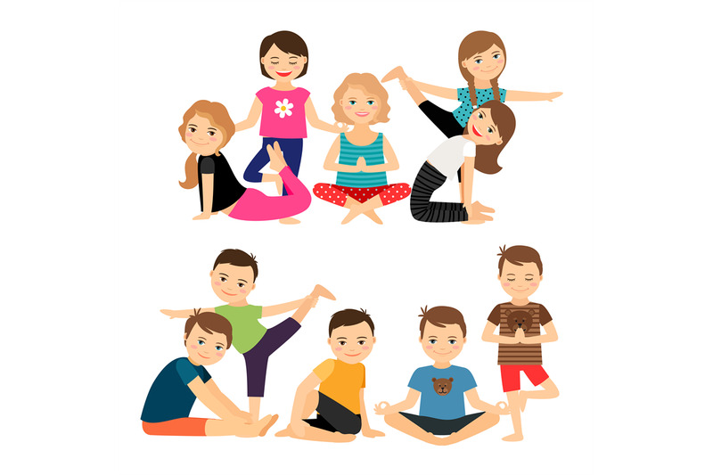 kids-groups-in-yoga-poses