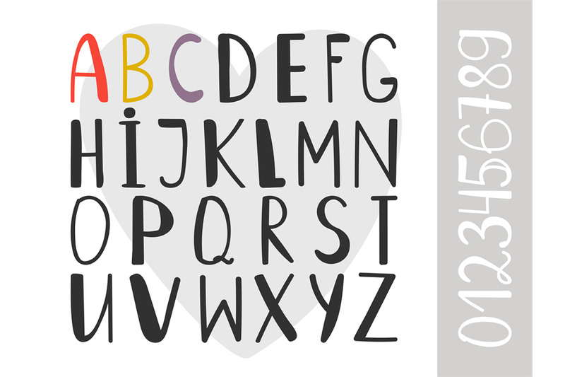 handdrawn-alphabet-font