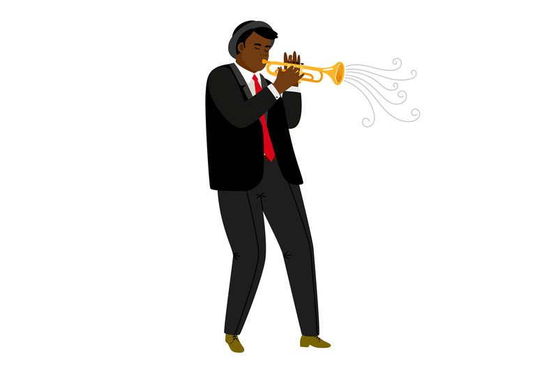 jazz-trumpeter-playing-on-concert-isolated-on-white