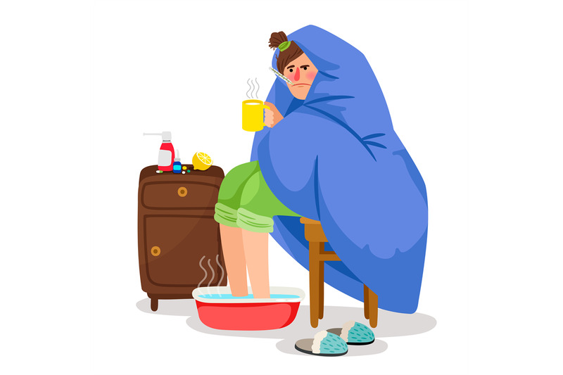 sick-woman-in-blanket