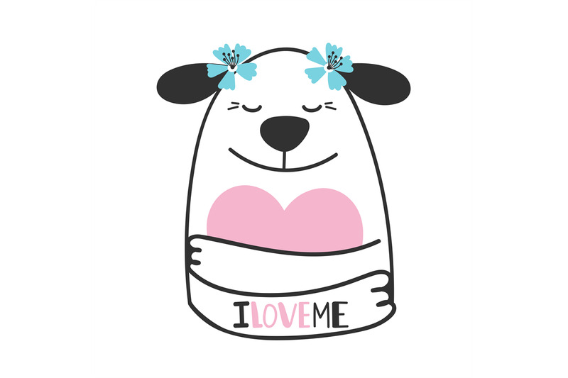 cute-doodle-dog-hugs-heart