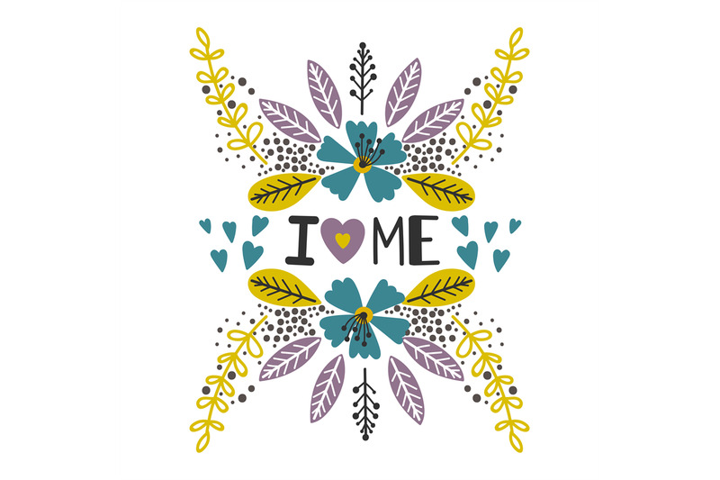 love-yourself-print-with-flowers