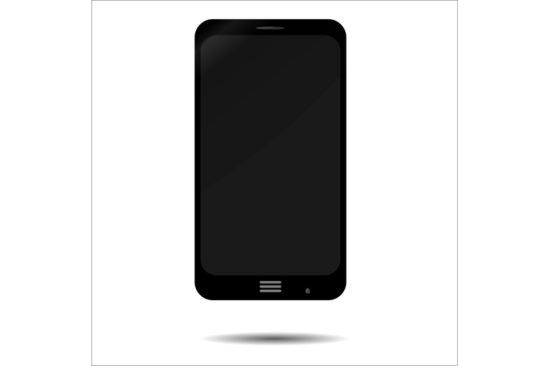 black-smartphone-isolated