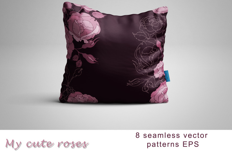 vector-floral-seamless-patterns-of-roses-eps