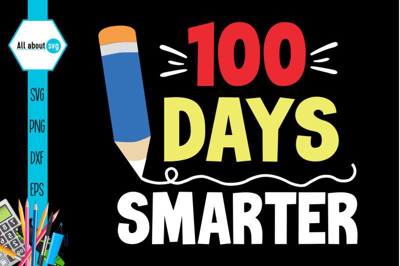 100-days-smarter-school-svg