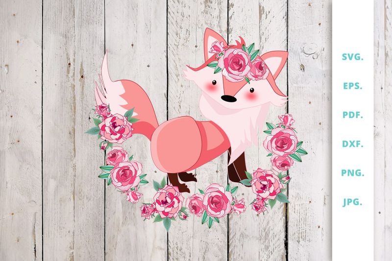 floral-foxes-graphics-and-illustration-clipart-3