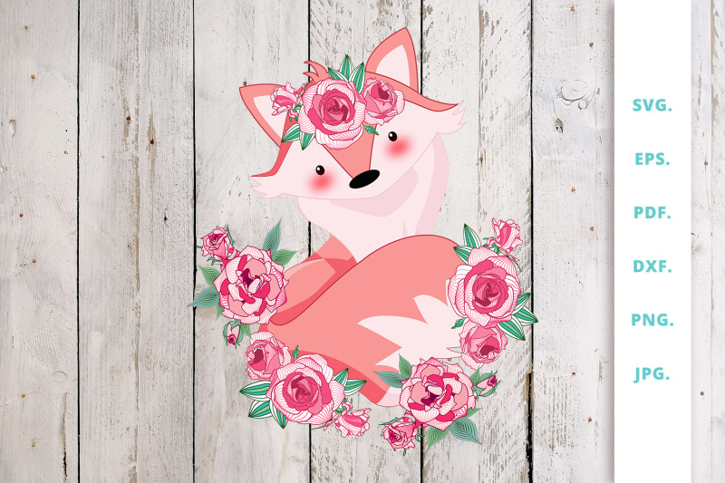 floral-foxes-graphics-and-illustration-clipart-4