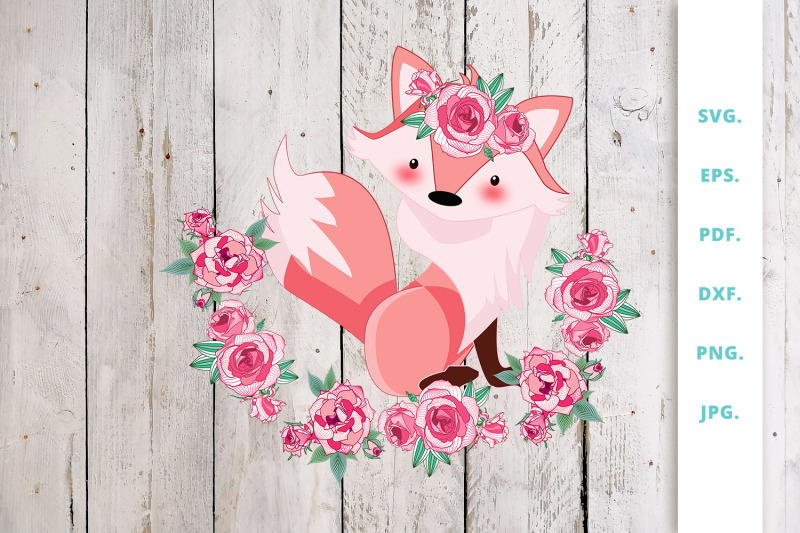 floral-foxes-graphics-and-illustration-clipart-6