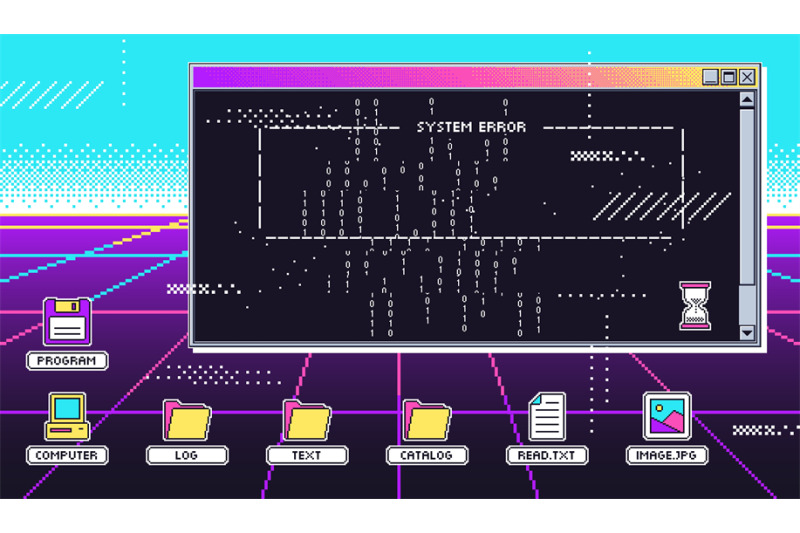 vaporwave-80s-interface-screen-retro-terminal-or-old-computer-screen