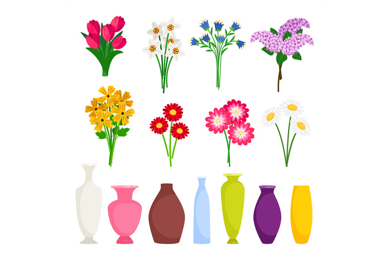 bouquet-maker-different-flowers-and-vases-vector-elements