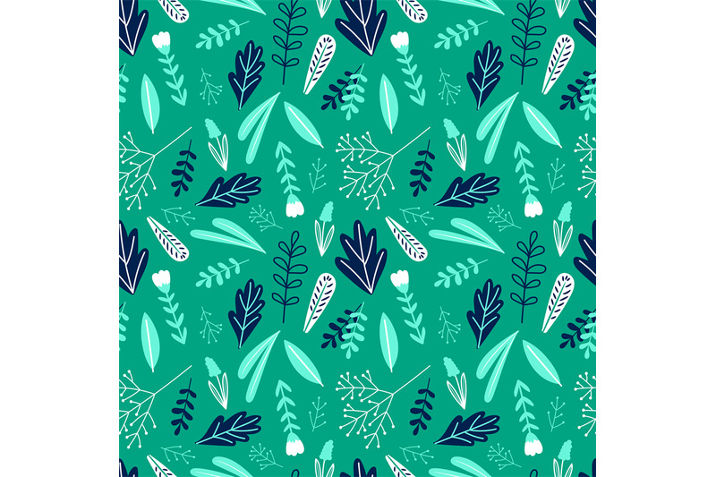 cartoon-floral-green-seamless-pattern-vector-design