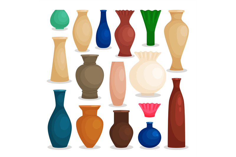 vases-colorful-icons-set