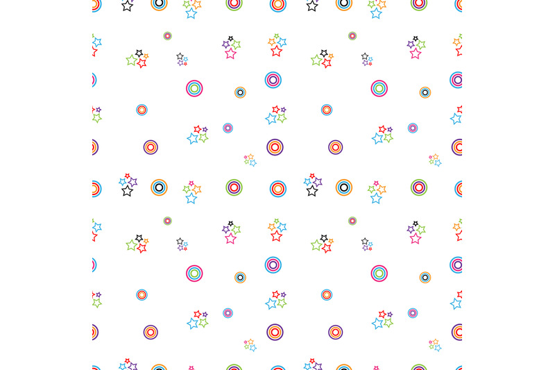 colorful-circle-and-star-seamless-pattern-copy-space