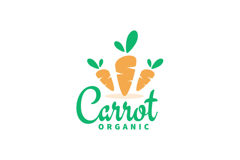 triple-orange-carrots-logo-symbol-vector-template