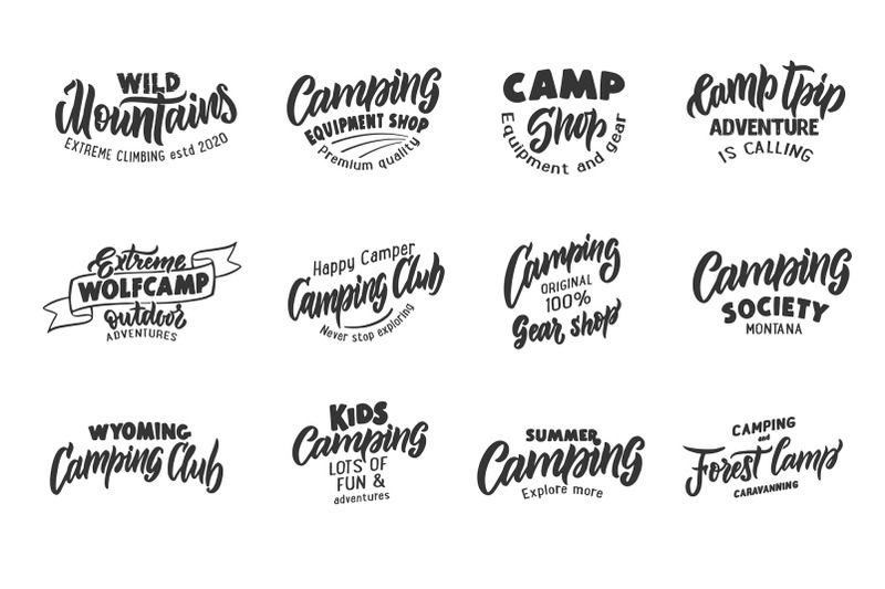 set-of-vintage-camping-badges